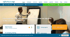 Desktop Screenshot of effectivitijd.nl